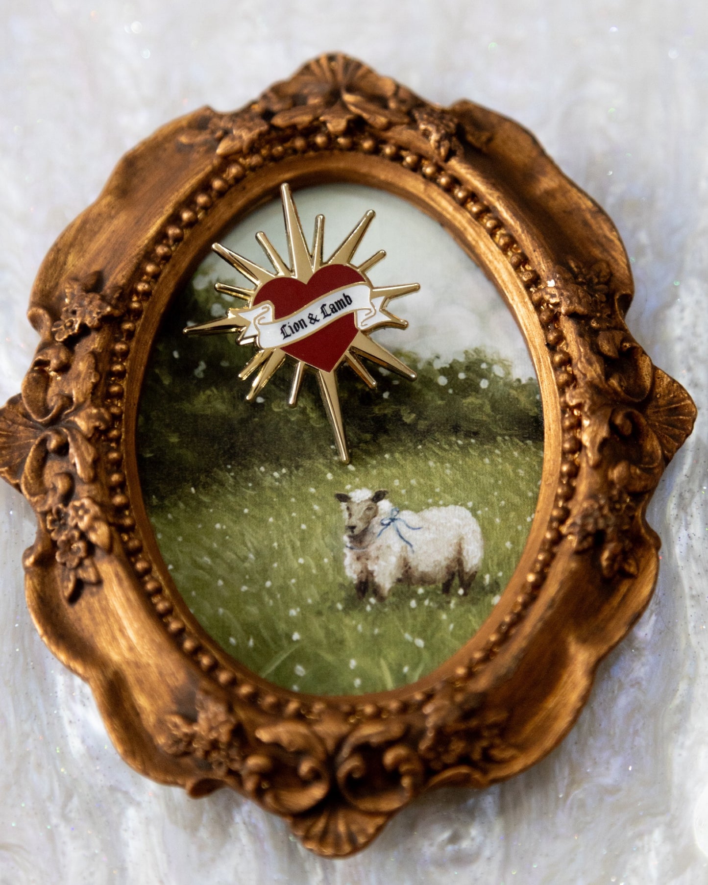 Lloverá Pin & Mini Heart Pin